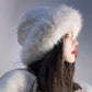 🔥55% de descuento para Año Nuevo🔥 - Sombrero de pescador de piel de conejo sintética de moda cálida para mujer