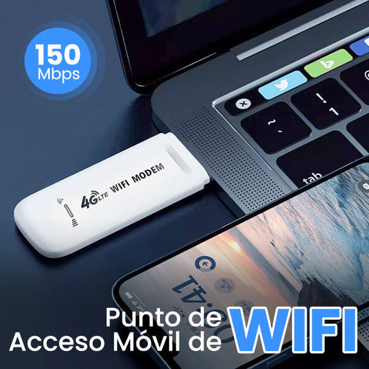 Regalo Súper Genial🎁~~150Mbps USB Portátil 4G LTE Punto de Acceso Móvil de WIFI
