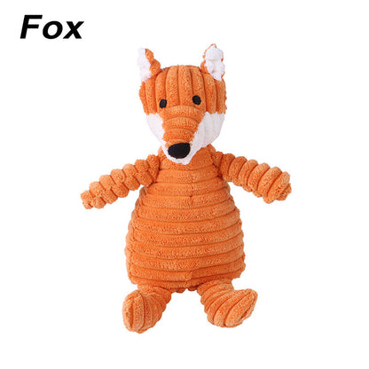 🎁[El mejor regalo para mascotas]🎁 Juguete de peluche chirriante e indestructible para masticadores agresivos