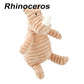 🎁[El mejor regalo para mascotas]🎁 Juguete de peluche chirriante e indestructible para masticadores agresivos